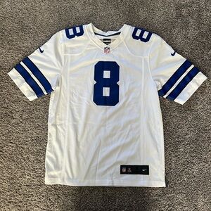 Dallas Cowboys Troy Aikman White Football Jersey Mens Size Smalll